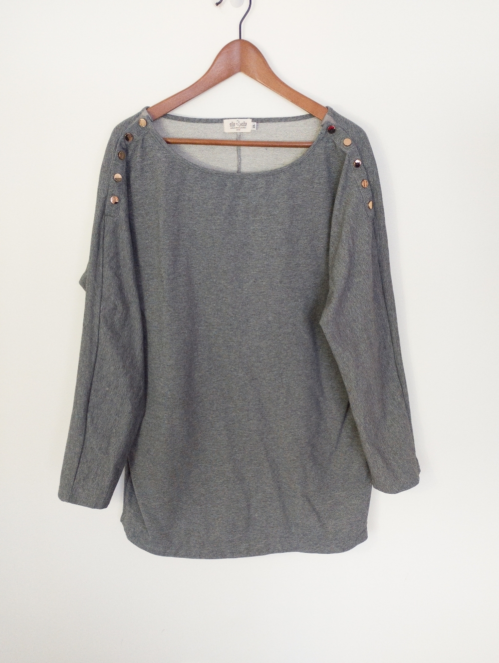 Ella Bella Nursing Top with Shoulder Buttons Size XL